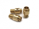 Hardware Fittings - Custom oem hardware fitting brass bushing sleeves brass pipe fittings 